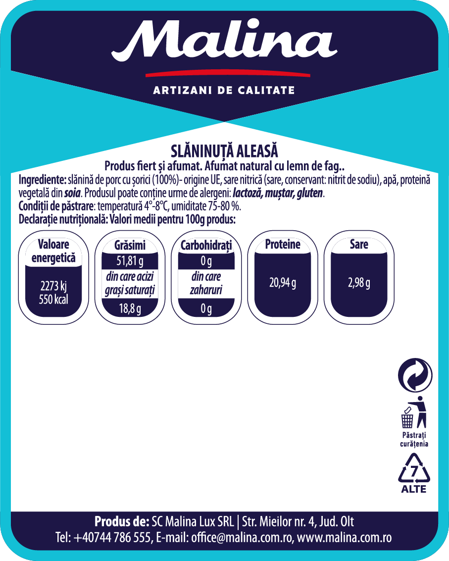 Slăninuță aleasă